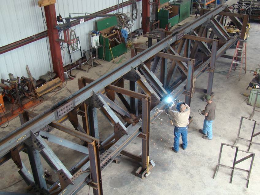60 foot door truss 032