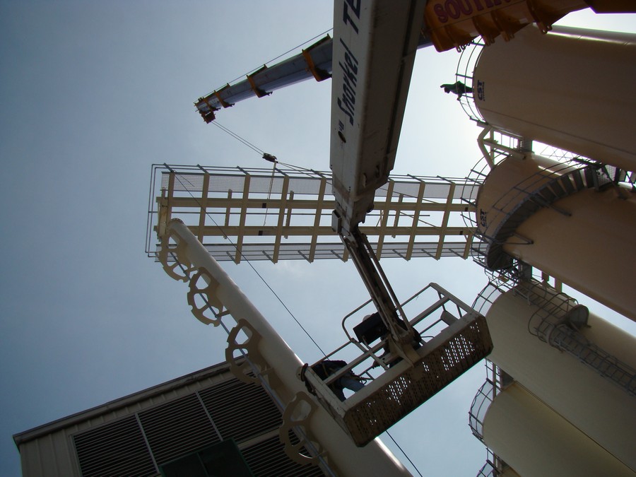 pipe rack installation