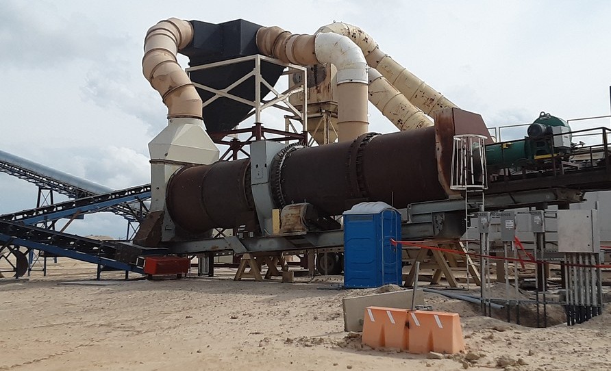 complteted 5ft diameter ducting