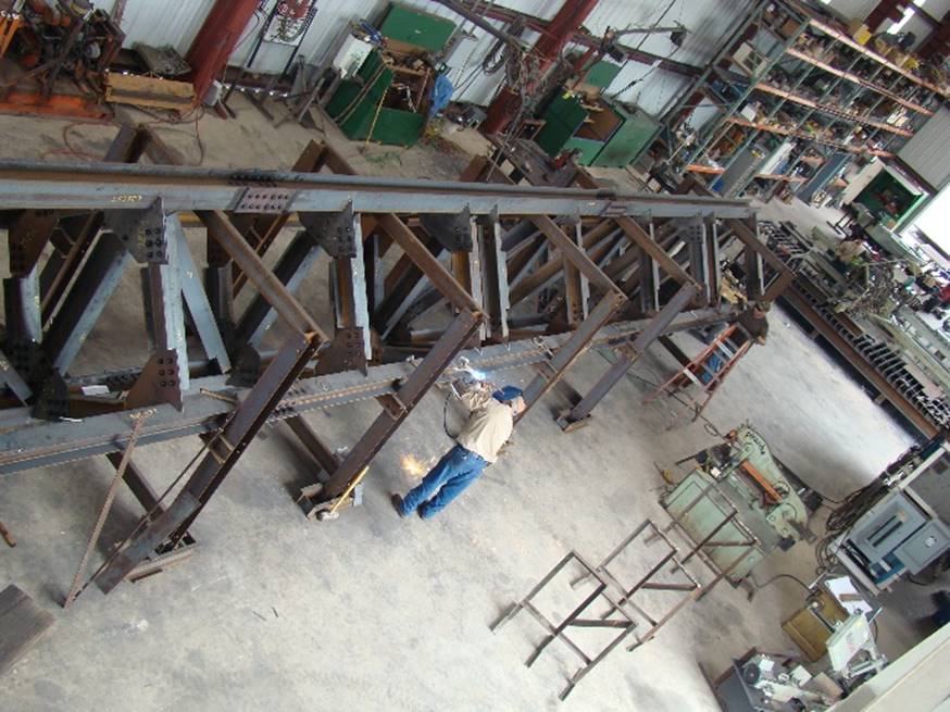 60 foot door truss 033