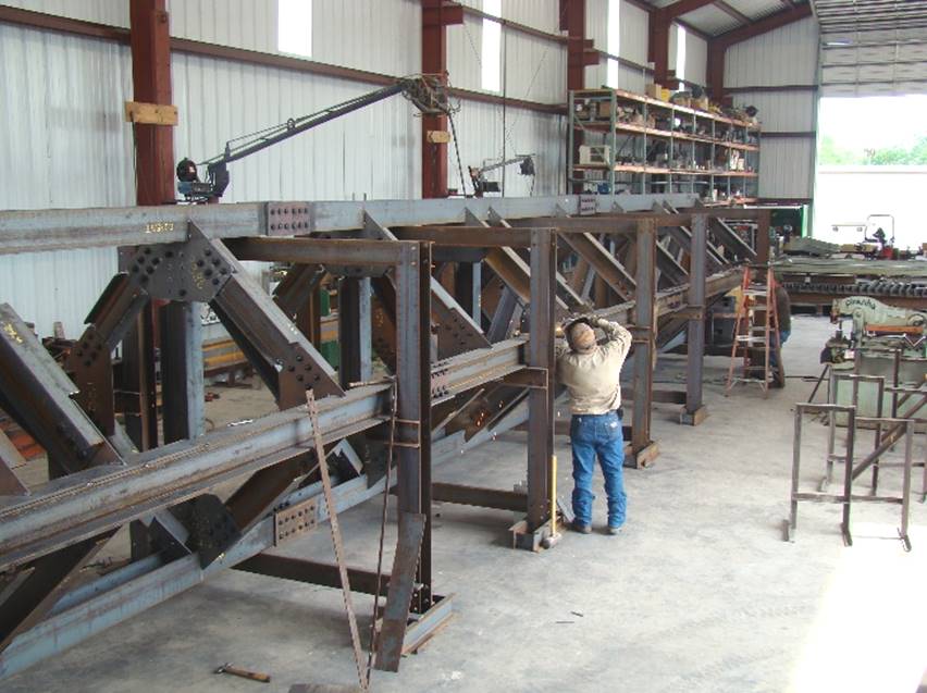 60 foot door truss 034