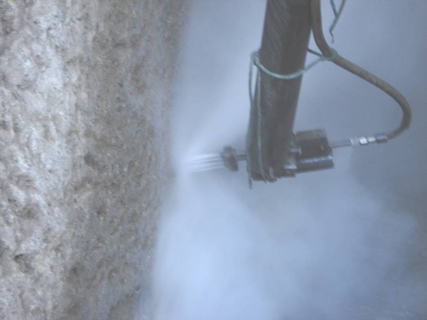 Water Blast and Shotcrete 010